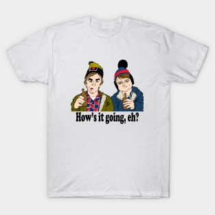 SCTV BOB AND DOUG MCKENZIE FAN ART T-Shirt